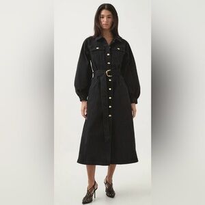 aje belonging flared midi dress Aje - Belonging Flared midi Dress by Aje